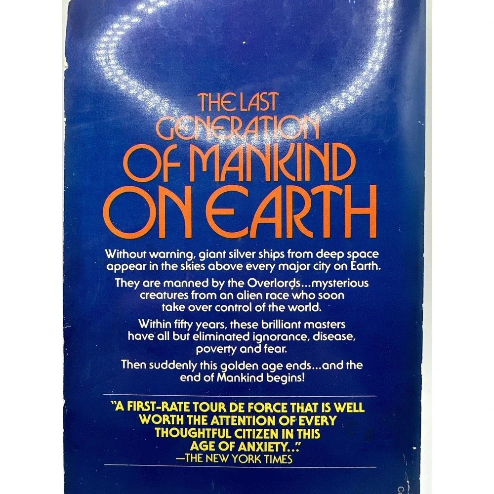 Childhood's End Book Arthur‎ C. Clarke (1980, Vintage Science Fiction Paperback)